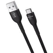 Кабель Proove USB Cable to USB-C Weft 3A 1m Black: Тип USB Cable - USB-C