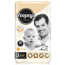 Подгузники Poopeys 3Midi (46шт) 4-9кг Super Soft: undefined undefined