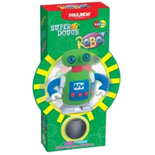 Масса для лепки Paulinda Super Dough Robot заводной механизм (шагает), зеленый PL-081178-5: Производитель PAULINDA