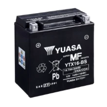 Гелевый аккумулятор Yuasa YTX16-BS: Тип AGM