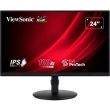 Монитор ViewSonic 24” IPS Full HD 100Hz Ergonomic Monitor (VA2408-HDJ): Покрытие экрана матовое