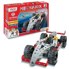 Металлический конструктор Zephyr Mechanix №3 развивающий 202 элементов 18 моделей (01005): Производитель Zephyr