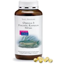 Sanct Bernhard Omega-3 500мг EPA 90мг DHA 60мг 400 капсул: Тип Омега 3