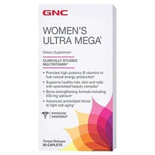 GNC Women's Ultra Mega Energy and Metabolism 90 caps: Пол Женский