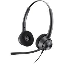 Наушники Poly EncorePro 320 Black (767G0AA): Тип конструкции накладные