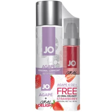 Комплект System JO GWP — Agape 120 ml & Oral Delight — Strawberry 30 мл: Для кого Унисекс