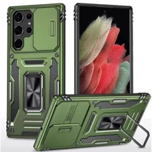Чехол для телефонов Mobile Case Camshield Army Ring Army Green for Samsung S938 Galaxy S25 Ultra: Совместимость Samsung S938 Galaxy S25 Ultra