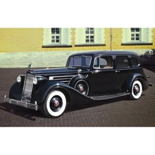 Автомобіль радянського керівництва II МВ (Модель 1936) c пасажирами, Packard Twelve (Model 1936) with passengers (ICM35535): Виробник ICM