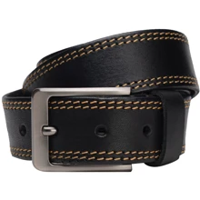 Чоловічий ремінь Borsa Leather чорний (v1gench1a): Стать Чоловік