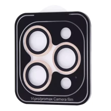 Защитное стекло для iPhone ACHILLES Tempered Glass Gold for Camera iPhone 14 Pro / 14 Pro Max: Тип защиты экрана на камеру