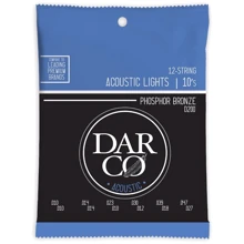 Струна для гитар Струны MARTIN D200 Darco Acoustic 92/8 Phosphor Bronze 12-String Light (10-47): Тип Комплект струн