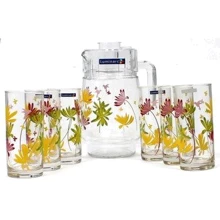 Набор для напитков Luminarc Crazy Flowers G4621 (7 пр.): undefined undefined