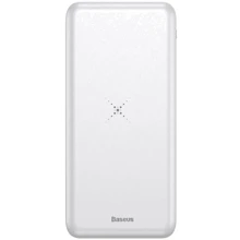 Внешний аккумулятор Baseus Power Bank 10000mAh Wireless Charger M36 White (PPALL-M3602): Количество USB 2
