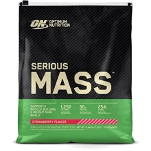 Гейнер Optimum Nutrition Serious Mass 5440 g /16 servings/ Strawberry: Пол Унисекс