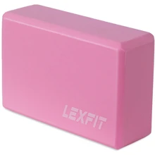 Інший аксесуар Блок для йоги USA Style LEXFIT 3х6х9 розов, LKEM-3042-3: Виробник USA Style
