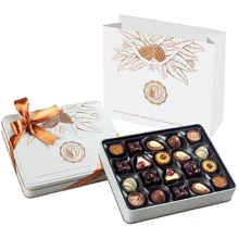 Цукерки Bolci Bronze & White Assorted Chocolate Pralines Tin Box 250 г (8697437855055): Вага, г 250