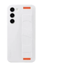 Чехол для телефонов Samsung Silicone Grip Case White (EF-GS916TWEGRU) for Samsung S916 Galaxy S23+: Совместимость Samsung S916 Galaxy S23 Plus