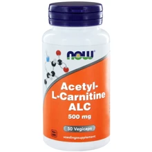NOW Foods Acetyl-L-Carnitine 500 mg Veg Capsules 50 caps: Тип L Карнитин