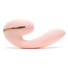 Вакуумный вибратор Kistoy Tina Mini Light Pink, вагинально-клиторальный: Для кого Для женщин