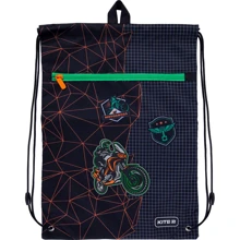 Сумка для взуття з кишенею Kite Education Motocross K21-601M-2: Стать Для хлопчиків