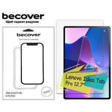 Аксессуар для планшетных ПК BeCover Tempered Glass Clear for Lenovo Idea Tab Pro 12.7 (713128): Цвет прозрачный