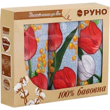 Руно 35х70 см набор 3 шт (707_Весняні квіти_1): undefined undefined