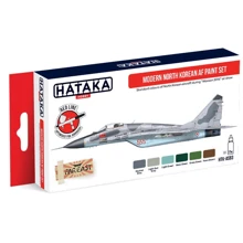 Набір фарб Hataka Hobby Сучасні військово-повітряні сили Північної Кореї, 6 шт.: Виробник Hataka Hobby