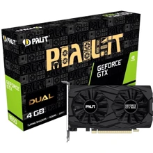 Видеокарта Palit GeForce GTX 1650 Dual OC 4GB (NE51650T1BG1-1171D): Объем памяти, Гб 4