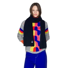 Женский шарф United Colors of Benetton темно-синий (1244D0973): Пол Женский