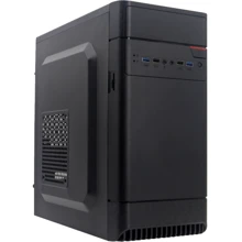 Корпус Logicpower 6107-400W 8см, 2xUSB2.0, Black: Форм-фактор материнской платы Flex-ATX / Micro-ATX / Mini-ITX