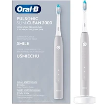 Зубная щетка Oral-B Pulsonic Slim Clean 2000 gray: Назначение взрослая