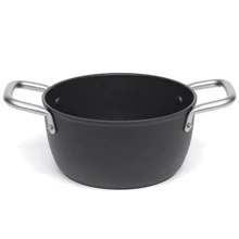 Кастрюля TVS Terra Italia Induction 20 см 2.8 л черная: Тип Традиционная