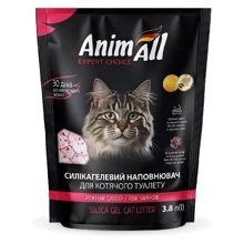 Наполнитель силикагелевый AnimAll Розовый сапфир 3.8 л (Х/8/320): Вид Силикагелевый