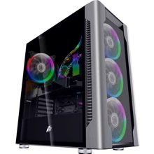 Корпус 1STPLAYER DX-4R1-PLUS-BK Color LED Black: Форм-фактор материнской платы ATX / E-ATX / Micro-ATX