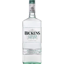 Джин Bickens London Dry, 1л 40% (DDSAU1K123): Объем, л 1
