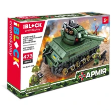 Конструктор IBLOCK PL-920-169 АРМІЯ, 473дет.: Виробник Iblock