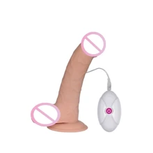 Вибромассажер LoveToy 8.8" The Ultra Soft Dude, Flesh Vibrating: Для кого Для женщин