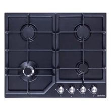 Варочная поверхность газовая Perfelli HGM 61624 BL: Размеры для встраивания (ШxГ) 56x49 см