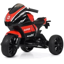 Детский электромотоцикл 3 колесный Bambi Racer Yamaha красный (M 4135EL-3): Вид мотоцикл