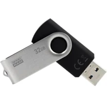 USB-флешка GOODRAM 32GB UTS2 Twister USB 2.0 Black (UTS2-0320K0R11): Стандарт USB USB 2.0