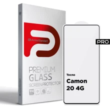Аксессуар для смартфона ArmorStandart Tempered Glass Pro Black for Tecno Camon 20 4G (ARM69119): Совместимость Tecno Camon 20 4G