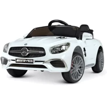 Дитячий електромобіль Bambi Racer Mercedes білий (M 4871EBLR-1): Вид автомобиль