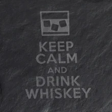 Подставка из сланца BeriDari "Keep calm and drink whiskey": Производитель BeriDari