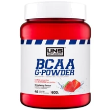 Аминокислота для спорта UNS BCAA G-Powder 600g /48 servings/ Strawberry: Вкус Клубника