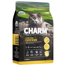 Сухой корм Charm Cage-Free Chicken Курица свободного выгула беззерновой для котов 5.4 кг (59681): Тип Сухой корм