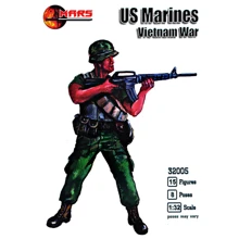 Набор фигурок Mars Figures Американские морские пехотинцы (война во Вьетнаме) (MS32005): Производитель Mars Figures