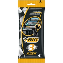 BIC Action 3 Станки для бритья без сменных картриджей 4 шт.: Вид Бритвенные станки