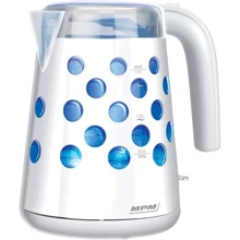 Электрочайник MPM Product MCZ-86 White: Мощность, Вт 2200