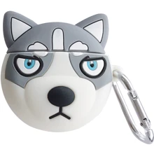 Чехол для наушников TPU Case Husky Grey for Apple Airpods: Тип Чехол