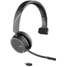Навушники Plantronics Poly Voyager 4210 UC USB (211317-101): Тип конструкції накладные